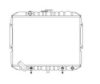NRF 53644 Radiator, engine cooling